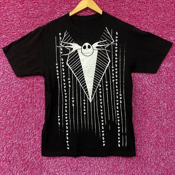 The Nightmare Before Christmas Jack Skellington Tux T-Shirt Small - Picture 1 of 4